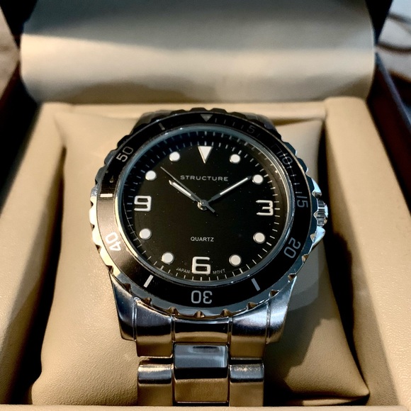 Structure Stainless Steel Black Watch - Picture 4 of 11